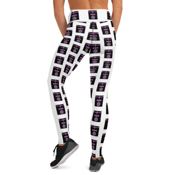 Tan Printz Collection All-Over Print Yoga Leggings - Image 4