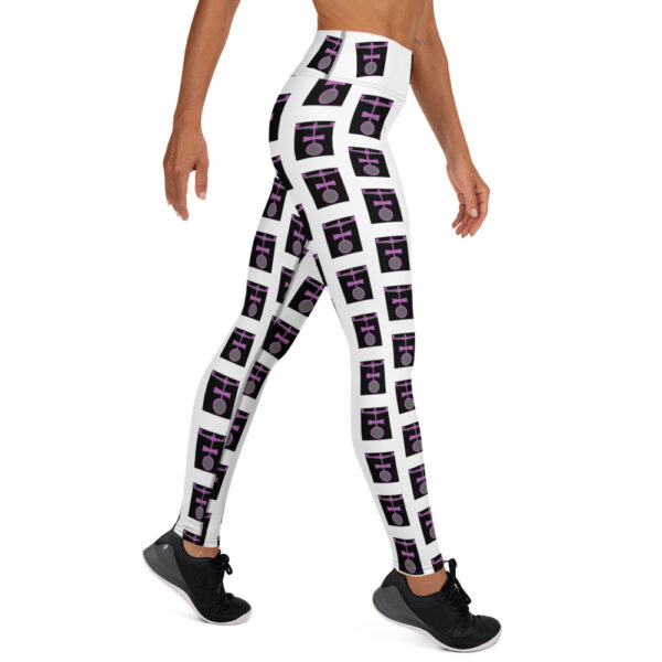 Tan Printz Collection All-Over Print Yoga Leggings - Image 3